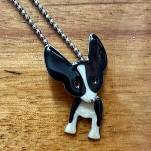 NEW Sterling Silver Chihuahua Necklace  y Anne and Jane